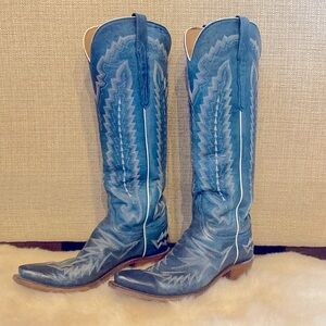Lucchese Priscilla Ocean Blue